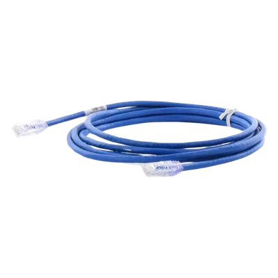 Cable de Parcheo UTP / Cat 6 / Clase E / 3 m (9.84 ft) / 24 AWG / T568B / Azul