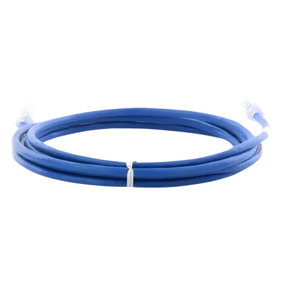 Cable de Parcheo UTP / Cat 6 / Clase E / 3 m (9.84 ft) / 24 AWG / T568B / Azul