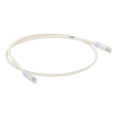 Cable de Parcheo UTP / Cat 6 / 24 AWG / 0.90 m (3 ft) / RJ45 / Blanco Mate