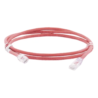 Cable de Parcheo / Cat 6 / U/UTP / 2.1 m (7 ft) / 24 AWG / CM / Rojo