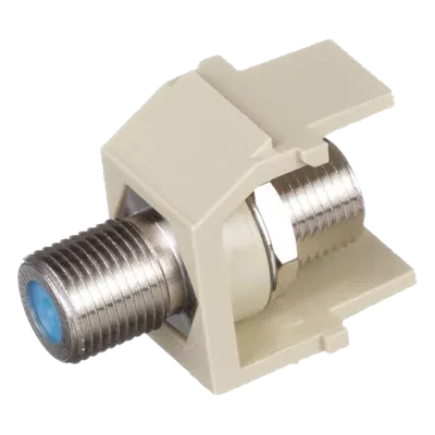 Módulo Acoplador Coaxial Tipo F / Keystone / 75 Ohms / 3.0 GHz / 1.17' x 0.86' x 0.66'
