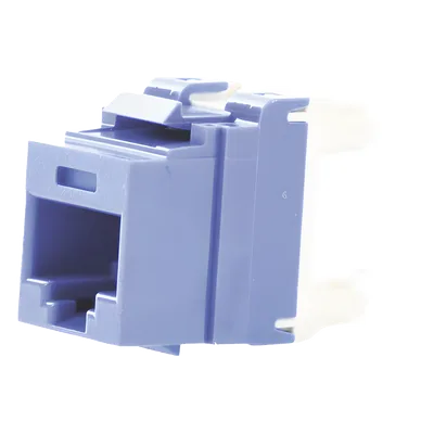 Conector Jack / Categoría 5e / 8P8C / Terminación 110 / Keystone / Sin Blindaje / Color Azul