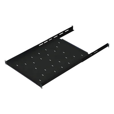 Charola Ajustable para Rack / 19" / 1U / Profundidad 633-816 mm (2.08-2.68 ft) / Acero Calibre 16 / Carga 44 kg (97 lb)