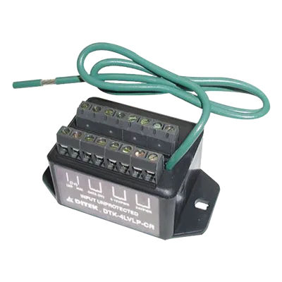 Protector contra descargas / 3 pares / 12-14V / 2,000A / Wiegand / -40°C a 70°C / 9.84 ft cable