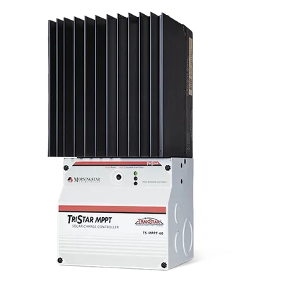 Controlador de Carga MPPT / 45 A / 12/24/36/48 V / Voc 150 Vcc / Sistemas hasta 3 kW / Operación 45°C sin degradación