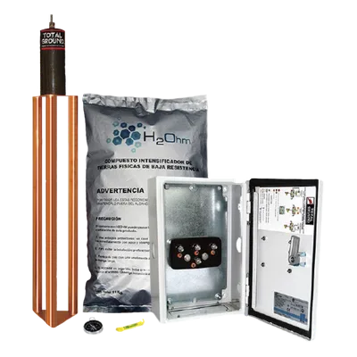 Kit de puesta a tierra / 45 A / Resistencia