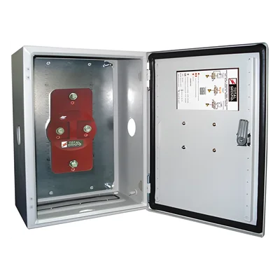 Acoplador de Impedancias / 6000 A / 300x400x210 mm / 1/2' Conexión / Gabinete Gris Gofrado