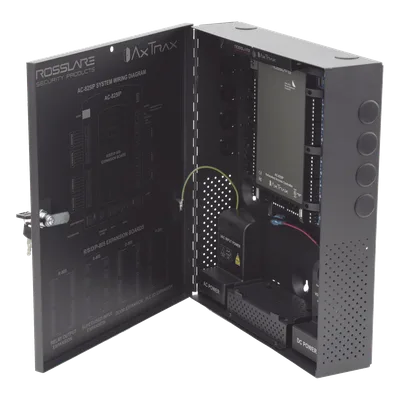 Controlador de acceso / 4 lectoras expandible a 56 / 100,000 usuarios / TCP/IP AES-128 / Control de elevadores