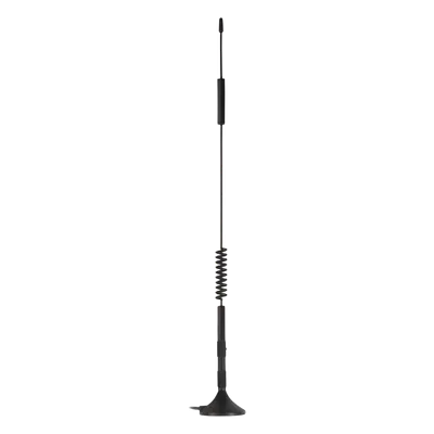 Antena Móvil Magnética / Dual Band 806-894 MHz / 1850-1990 MHz / Ganancia 5.12 dBi / 6.12 dBi / Cable RG-174 3 m (9.8 ft) / SMA Macho