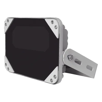 Iluminador IR / 90° Cobertura / 45 m (147.6 ft) / 850 nm / IP66 / Montaje en Pared