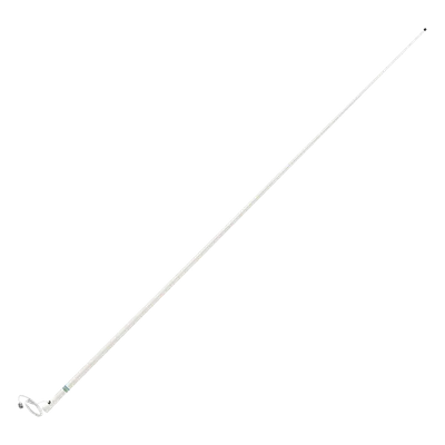 Antena Marina VHF / Fibra de Vidrio / 6 dB / 50 W / 2.4 m (7.9 ft) / RG-58 4.5 m (15 ft) / Nylon