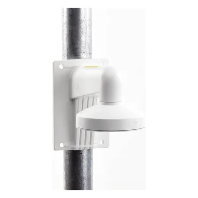Montaje de Pared para Exterior / Aleación de Aluminio / 132x183.5x228.5 mm / 0.87 kg / Blanco / 5.2x7.2x9.0 pulgadas