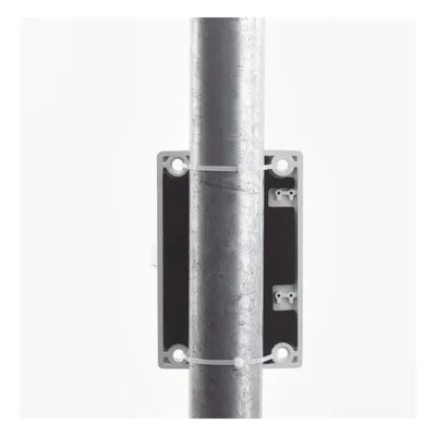 Montaje de Pared para Exterior / Aleación de Aluminio / 132x183.5x228.5 mm / 0.87 kg / Blanco / 5.2x7.2x9.0 pulgadas