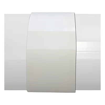 Pieza de Unión para Canaleta / PVC Auto-Extensible / Rango Térmico -40°C a +85°C / Instalación a Presión / Color Blanco