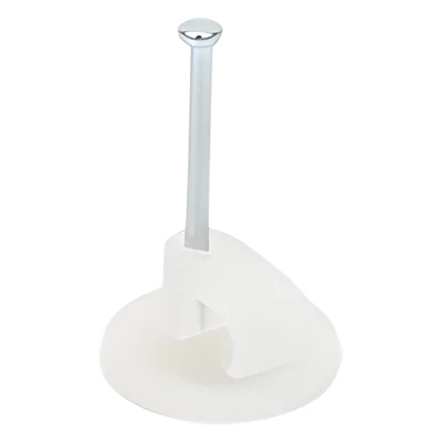 Grapa para cable plano / 5 mm / Clavo 25 mm (1') / Polipropileno transparente / 100 pzs