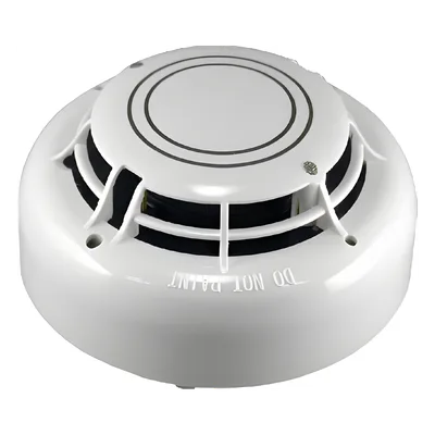 Sensor Fotoeléctrico de Humo y Temperatura / Direccionable / Bajo Perfil 5.08 cm (2 in) / Compensación Automática por Suciedad / LED de Alimentación y Alarma