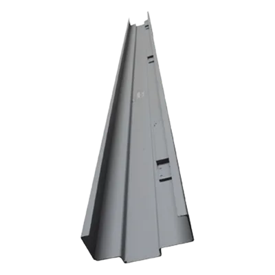 Jamba de Contra / Galvanizada Calibre 16 / 7' 0" x 5 3/4" / Preparación Pestillo Derecho / Vano 1025 x 2190 mm