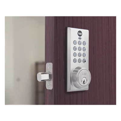 Cerradura Digital  con Teclado YDD114 / 10 usuarios/ Para Puerta Izq o Derecha de 60 a 70 mm