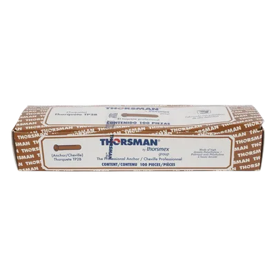 Taquete de Fijación / Doble Expansión Multidireccional / Tornillo 10 mm x 44.5 mm (1 3/4") / Resistencia 80 kg / Polietileno HDPE / Rango Térmico -50°C a +80°C
