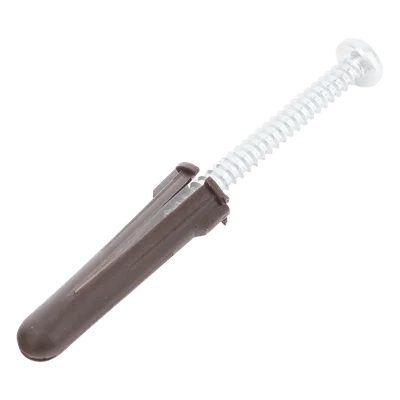 Taquete de Fijación / Doble Expansión Multidireccional / Tornillo 10 mm x 44.5 mm (1 3/4") / Resistencia 80 kg / Polietileno HDPE / Rango Térmico -50°C a +80°C