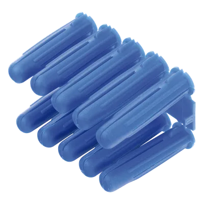 Taquete de Fijación / Doble Expansión 4 Direcciones / 3/8" para Tornillo 12 mm x 2" / 100 Piezas / Resistencia 100 kg / Concreto y Superficies Sólidas