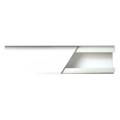 Canaleta PVC / 1 Vía / 20 x 17 mm / Tramo 2.5 m / Autoextinguible / Resistencia UV 500 hrs / -20°C a +85°C
