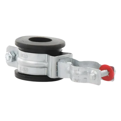 Aislador para Bajada de Cable / Separación 4-5 cm / Calibre 250 kcm / Cuerpo Galvanizado / Neopreno / 1.5 m entre Aisladores