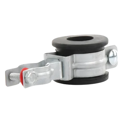 Aislador para Bajada de Cable / Separación 4-5 cm / Calibre 250 kcm / Cuerpo Galvanizado / Neopreno / 1.5 m entre Aisladores