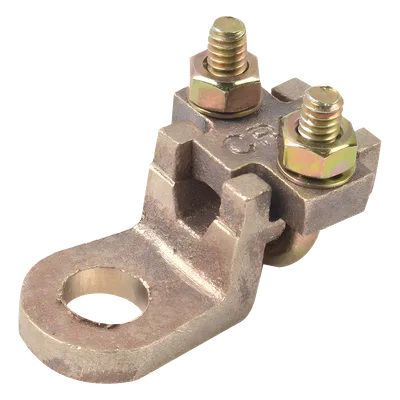 Conector de Bornes / 1/2" / Rango 4 AWG a 1/0 AWG / Diámetro 5.827 mm a 8.251 mm / Bronce