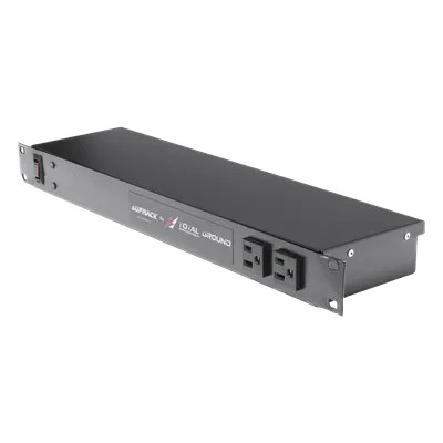 Supresor de Picos para Rack / 10 Contactos NEMA 5-15R / 220 Vca / 40 kA / Filtro EMI/RFI / 19"