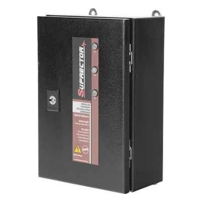 Supresor de Pico Clase C / 277/480 Vca / 3 Fases / 320 kA / Gabinete NEMA 4 / 0.98 m (3.2 ft)
