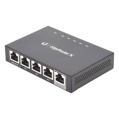 EdgeRouter X de 5 puertos Gigabit con funciones avanzadas de ruteo