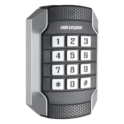 Lector de Tarjetas MIFARE y Contraseñas / Wiegand W26-W34 / RS-485 / IP65 / IK10 / Operación -20 a 65°C / LED de Estado