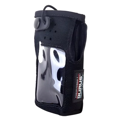 Funda Protectora para Radio / Nylon Reforzado / Clip Metálico para Cinto / Visor Frontal Transparente / Compatible Icom IC-F1000T/IC-F2000T