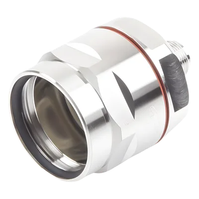 Conector N Hembra / Cable 1-1/4 in / 0-4000 MHz / 10 kW Pico / IP68 / 3.28 ft Inmersión