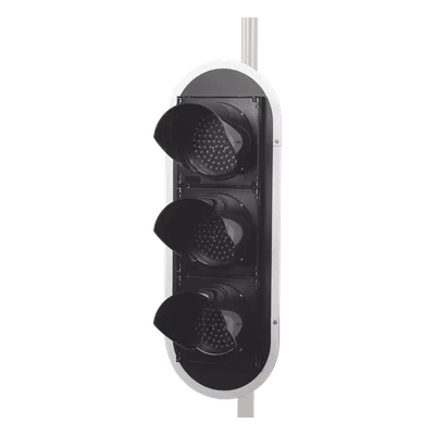 Semáforo LED / Tricolor Rojo-Verde-Amarillo / 200 mm / 110 VCA / 30° Ángulo de Visión / IP Sellado