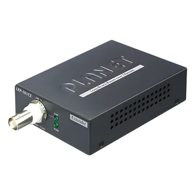Extensor PoE sobre Coaxial / 1 Puerto 10/100 / 802.3af/at / Alcance 1 km (3,280 ft)