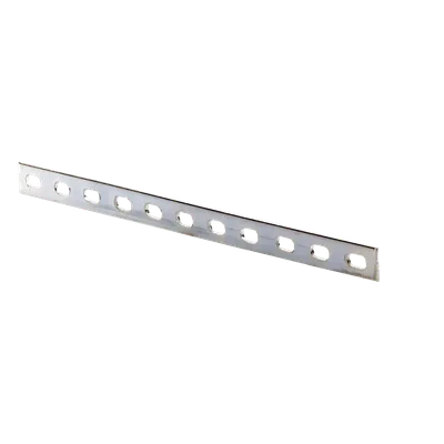 Clip recto / 275 mm / Acabado electro zinc / Aplicaciones industriales y comerciales