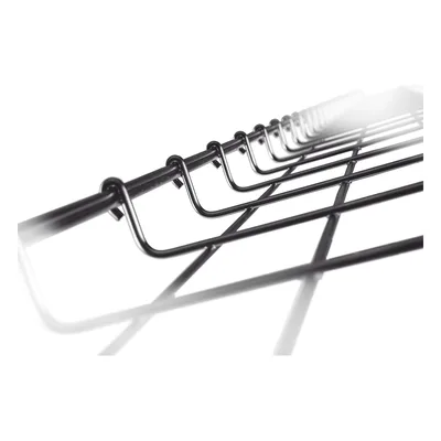 Charola Tipo Malla / Ancho 150 mm / Peralte 33 mm / Tramo 3 m (9.84 ft) / Electro Zinc / Capacidad 79 Cables Cat6