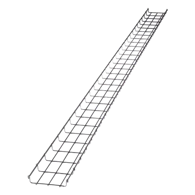 Charola Tipo Malla / Ancho 150 mm / Peralte 33 mm / Tramo 3 m (9.84 ft) / Electro Zinc / Capacidad 79 Cables Cat6