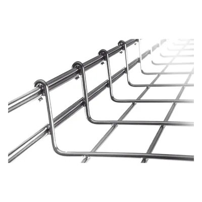 Charola Tipo Malla / 66 mm Peralte / 600 mm Ancho / 3 m Longitud / 10 pies / Electro Zinc / 630 Cables Cat6