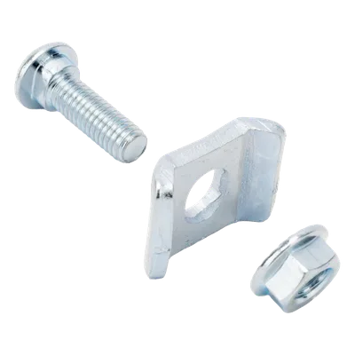 Kit de unión para charolas / Acero al carbón / Electro Zinc / Ancho hasta 300 mm (11.8 in) / Carga ligera