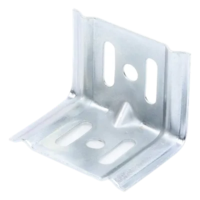 Ménsula económica, para montaje en pared, para anchos de charola de 50mm, con acabado Electro Zinc
