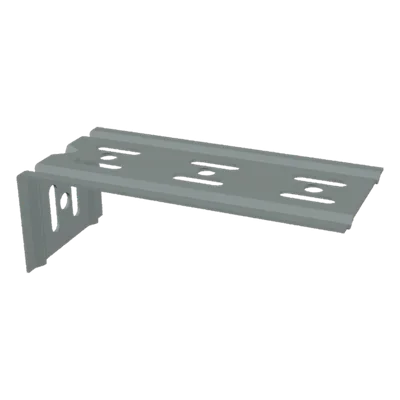 Ménsula para Charola / Ancho 50 a 150 mm / Peralte 33 y 66 mm / Acabado Electro Zinc / Cargas Ligeras