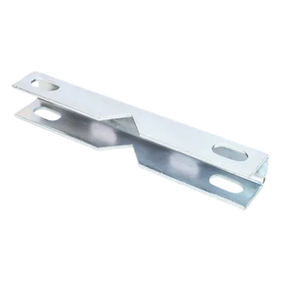 Soporte para Piso Falso / Abrazadera Ajustable / Charola Tipo Malla / Acabado Electro Zinc / Tornillería 1/4