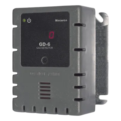 Detector de Gas Combustible / Metano Propano Hidrógeno / Rango 0-50% LEL / Salida 4-20 mA / Doble Relé SPDT / IP42