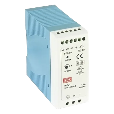 Fuente de Poder Riel DIN / 12VCC / 40W / Entrada Universal 85-264VAC / 1.57 x 3.54 x 3.94 in