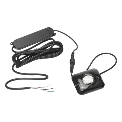 Estrobo LED Oculto / 10W / 12 Patrones de Destello / 10-24 VCC / IP Policarbonato / -40°C a 65°C