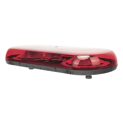Mini Barra de Luces / 18 LED Gen III / 36W / 12-24 VCC / 40cm x 20cm x 6.3cm (15.7 x 7.9 x 2.5 in) / Montaje Permanente / Rojo