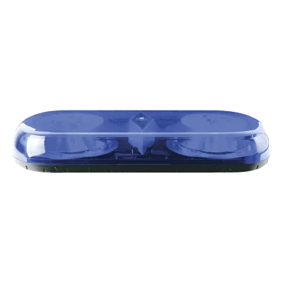 Mini Barra de Luces / 18 LED Gen III / 25 Patrones / Azul / 12 VCC / 1.3 ft x 0.66 ft x 0.21 ft / Montaje Succión e Imán